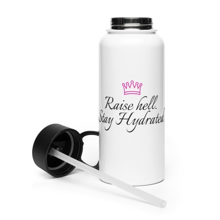 OWN THE MESS – Raise Hell. Stay Hydrated – Stainless Steel Water Bottle